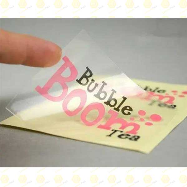 نمونه لیبل ۳